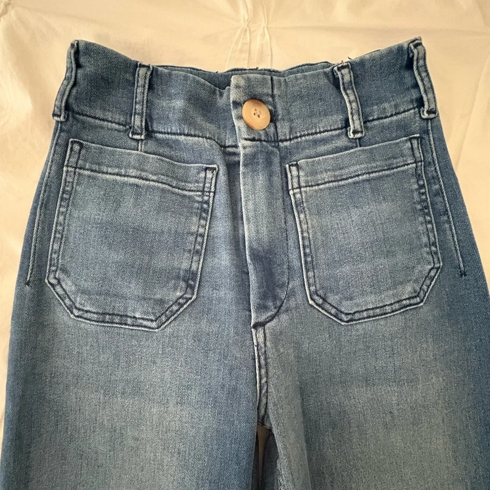 Anthropologie Colette Cropped High Rise wide leg by maeve -23P only worn once! - Picture 12 of 12